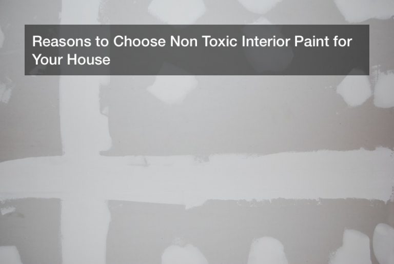 Reasons to Choose Non Toxic Interior Paint for Your House - Teng Home